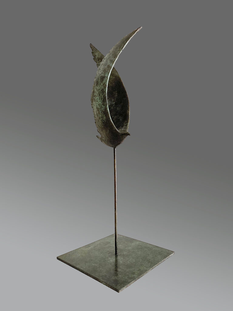 Alcyon II - Bronze - 4/8 - 2015 H.54cm / L.24cm / P.20cm