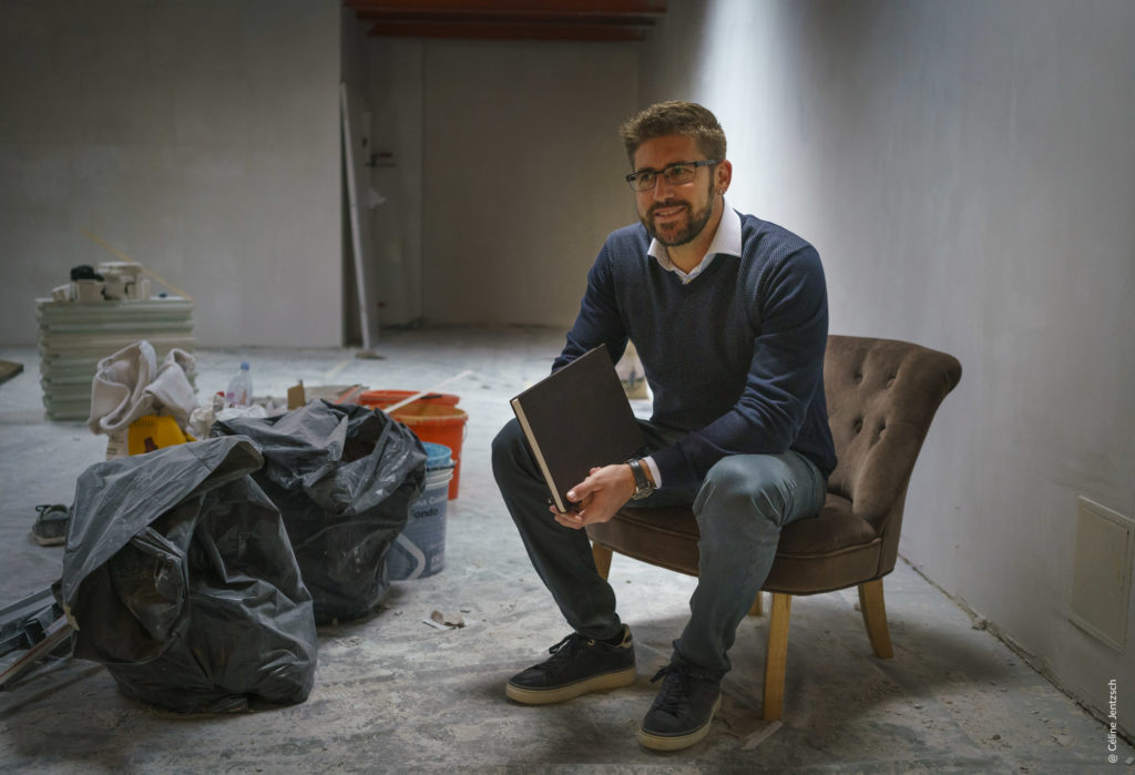 Julien Kellenberger - fondateur de la galerie 