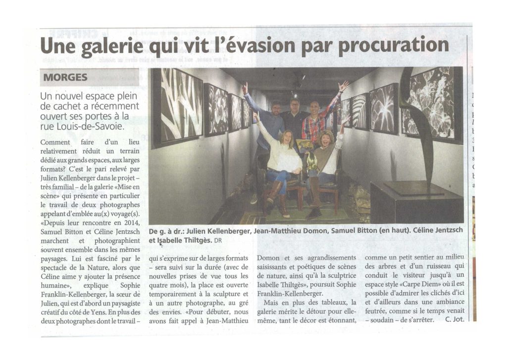 Journal de Morges 18.01.2019